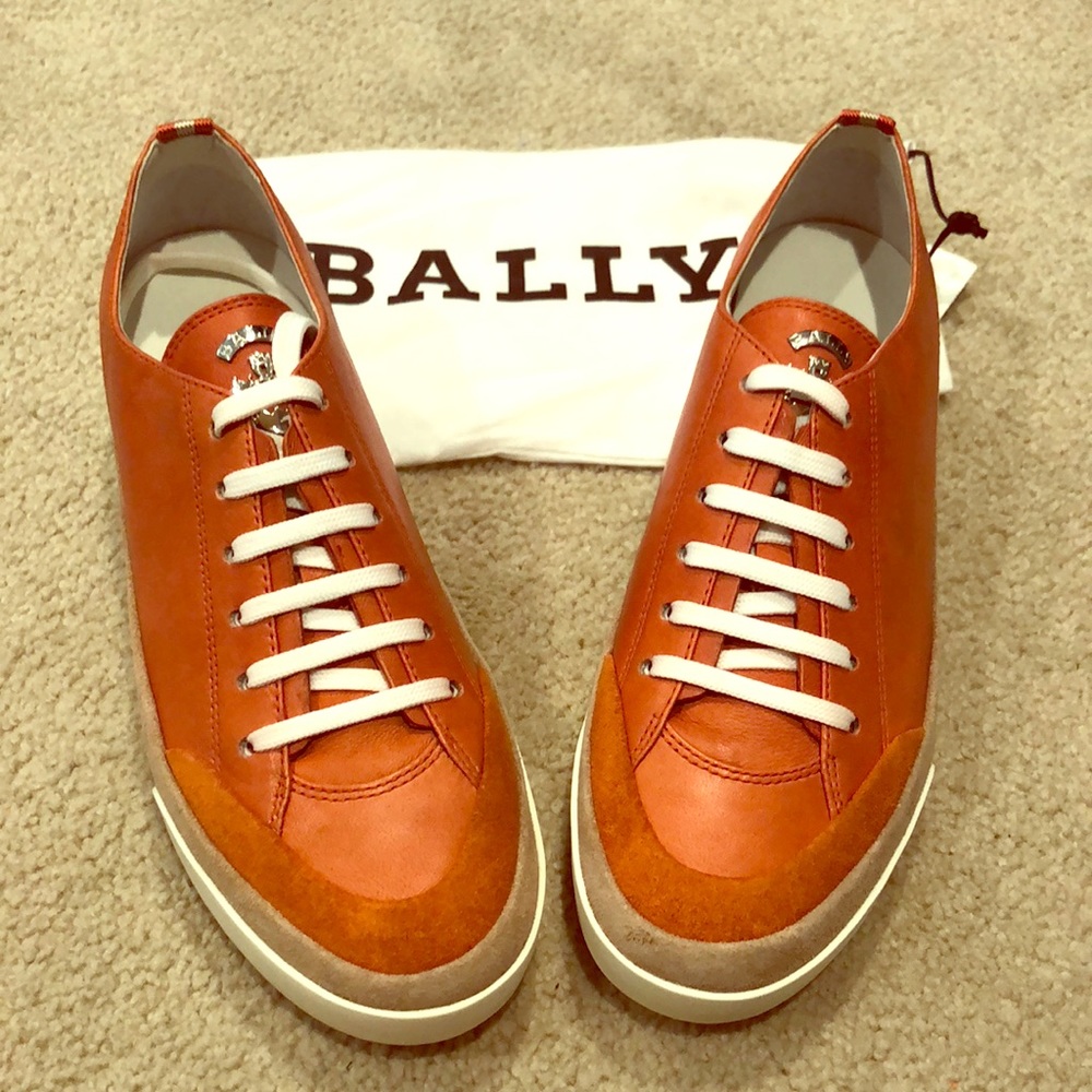BALLY TRINIDAD SHEEP SNEAKER, RARE...NEVER WORN!!